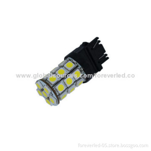 27-SMD-5050 3157 T25 Auto Car LED Light, Interior RV LED Lighting Wide Voltage of 12V DC